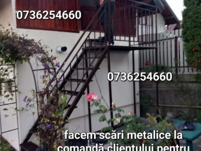 Scari Metalice Exterior Bucuresti 0736 254 660