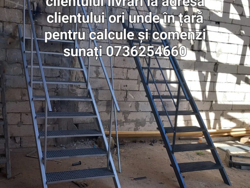 Scari Metalice Exterior Bucuresti 0736 254 660