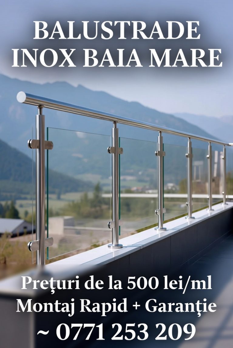 Balustrade Inox Baia Mare